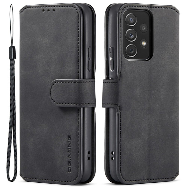 DG.Ming Samsung Galaxy A53 5G Retro Etui - Sort Black