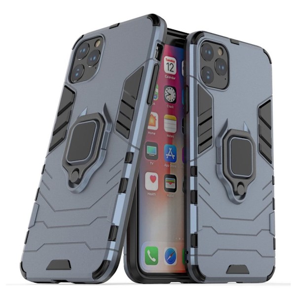 Ring Guard iPhone 11 Pro Max kuoret - Tummansininen Blue