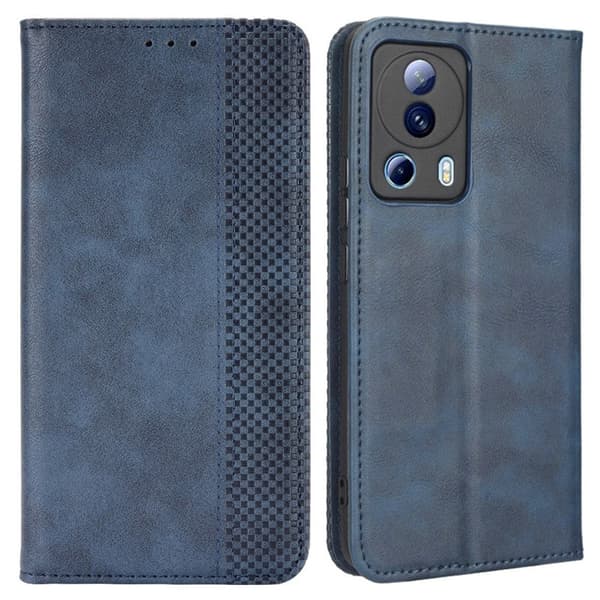 Bofink Vintage Xiaomi Civi 2 / 12 Lite Ne Læretui - Blå Blue
