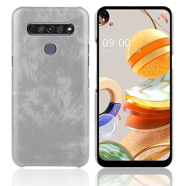 Prestige LG K61 deksel - Grå Silver grey