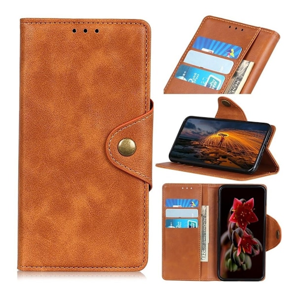 Alpha Nokia 1 Plus flip veske - Brun Brown