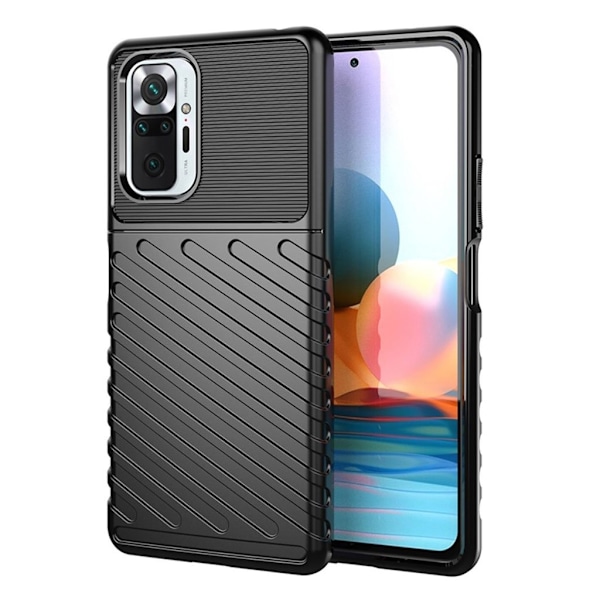 Thunder Xiaomi Redmi Note 10 Pro / Xiaomi Redmi Note 10 Pro Max skal - Svart Svart