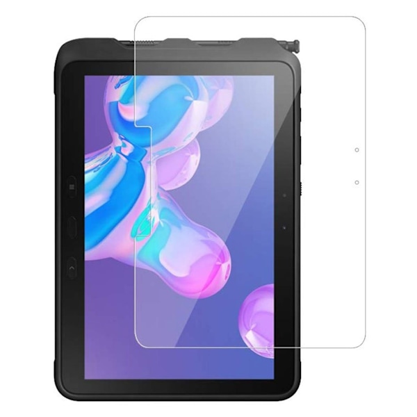 Samsung Galaxy Tab Active Pro arc edge karkaistua lasia näytönsuojus Transparent