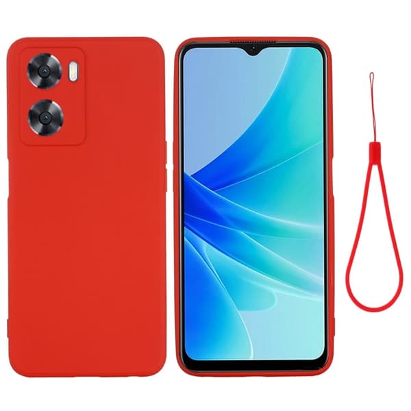 Matte Liquid OnePlus Nord N20 SE silikone cover - Rød Red