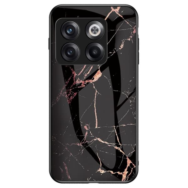 Fantasy Marble OnePlus Ace Pro / 10t Deksel - Gold Svart Klinkekule Black