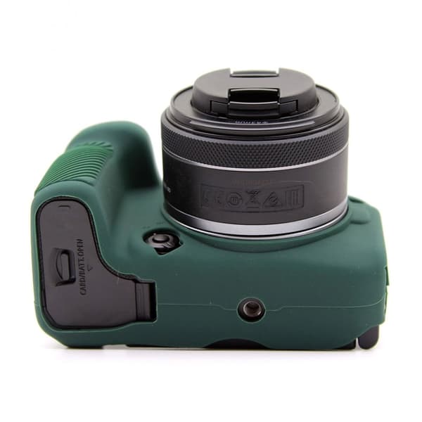 Canon EOS R10 silikonisuojus - Mustanvihreä Green