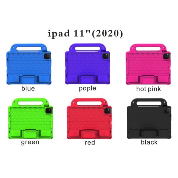 iPad Pro 11 inch (2020) rhinesten holdbar etui - sort Black