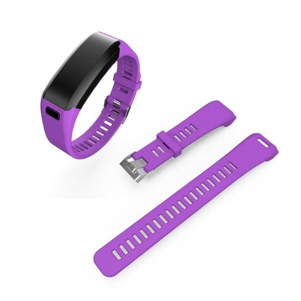 Garmin Vivosmart HR silikon sport klockarmband - Lila Lila