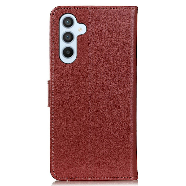 Classic Samsung Galaxy S24 FE flip kuoret - Ruskea Brown