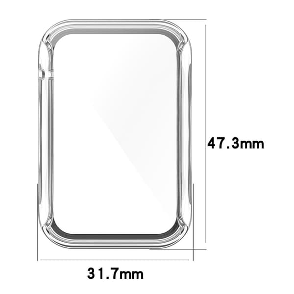 Xiaomi Mi Band 7 Pro suojus karkaistulla lasilla - Läpinäkyvä Transparent