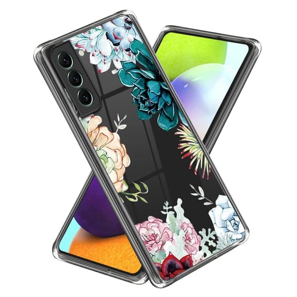 Deco Samsung Galaxy S24 cover - Sukkulent Plante Multicolor
