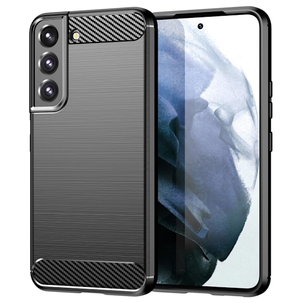 Carbon Flex Samsung Galaxy S22 cover - Sort Black