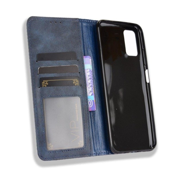 Bofink Vintage HTC Desire 21 Pro 5G leather case - Blue Blue