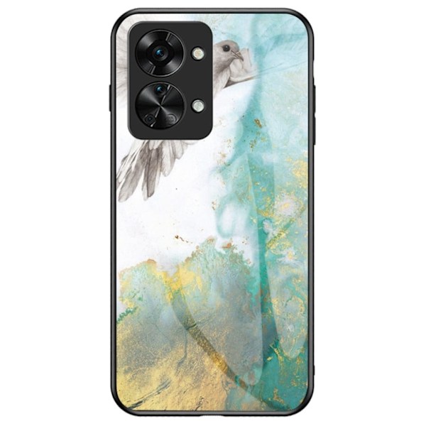 Fantasy Marble OnePlus Nord 2T cover - Flyvende Due-Marmor Multicolor