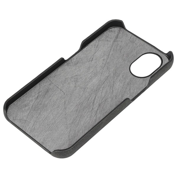 Stötsäkert läderfodral med oval kickstand för OnePlus Nord N20 5 Röd