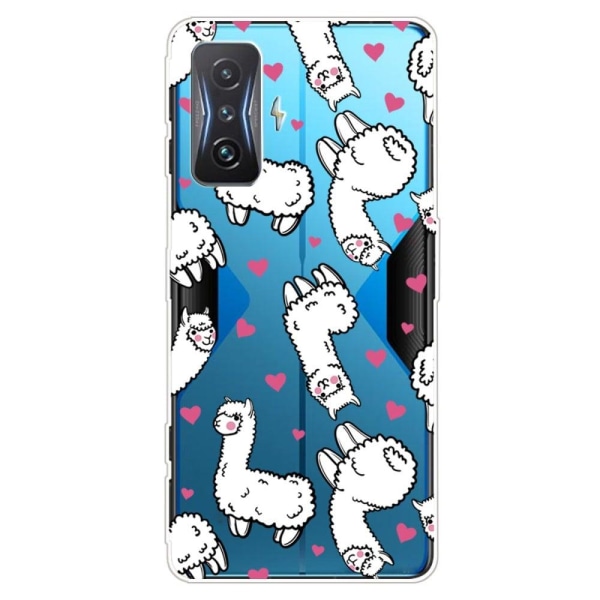 Deco Xiaomi Redmi K50 Gaming case - Alpacas White