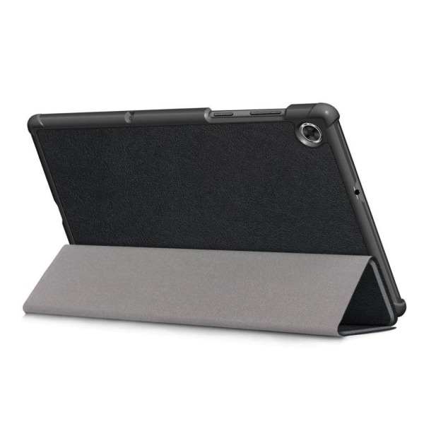 Lenovo Tab M10 HD Gen 2 tri-fold leather flip case - Black Svart