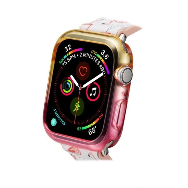 HAT PRINCE Apple Watch Series 5 44mm dazzling case - Yellow / Pi Pink