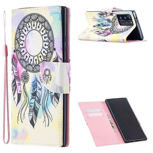 Wonderland Samsung Galaxy Note 20 Ultra Flip Etui - Drømmefanger Black