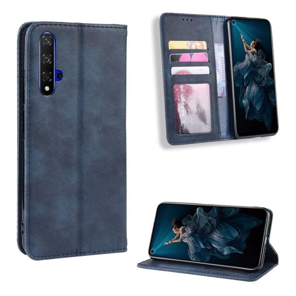 Bofink Vintage Honor 20 etui - Mørke blå Blue