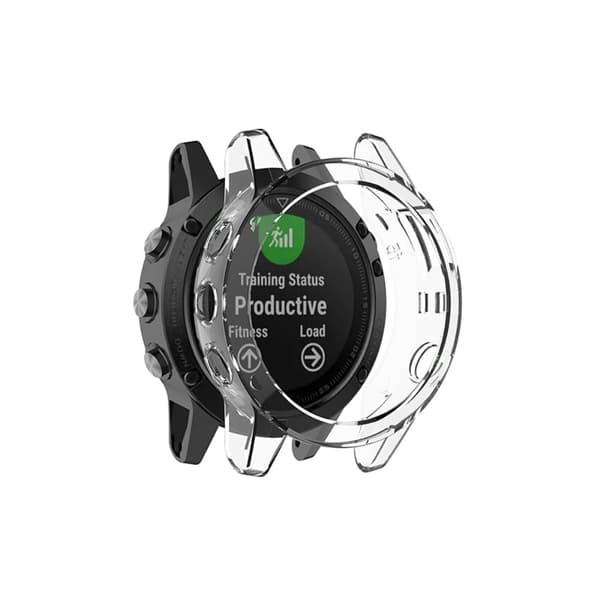Garmin Fenix 5 / 5 Plus transparent skydd - Transparent Transparent