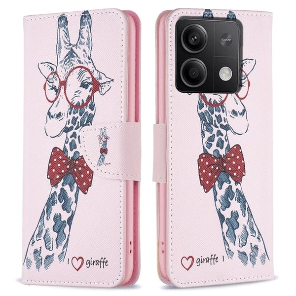Wonderland Xiaomi Redmi Note 13 5G  flip-etui - Sjiraff Pink