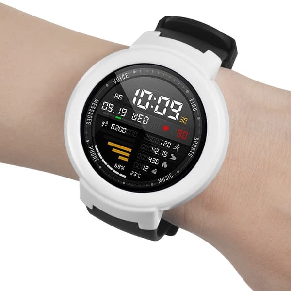 Huami Amazfit Verge / Verge Lite Hard Frame Protective Bumper Shell Case - Vit Vit