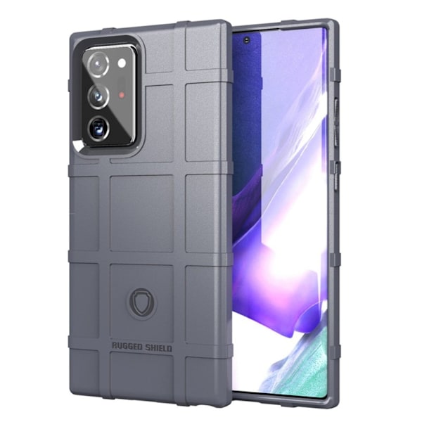 Rugged Shield Etui Samsung Galaxy Note 20 Ultra - Grå Silver grey