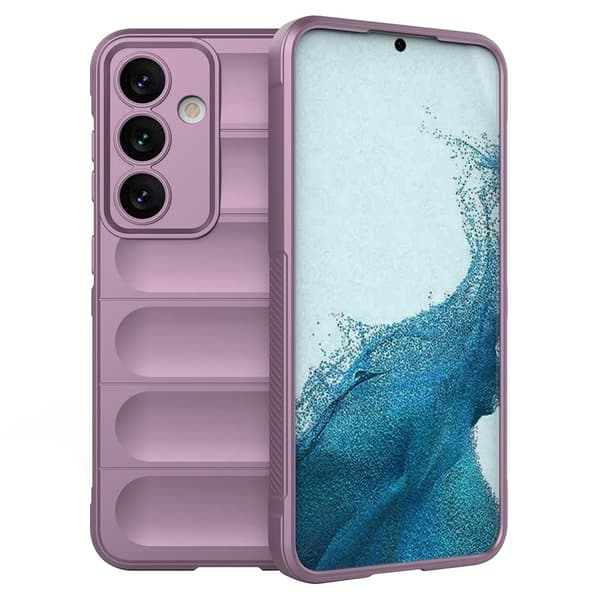 Blødt grebsformet Samsung Galaxy S24 Plus cover - Lilla Purple