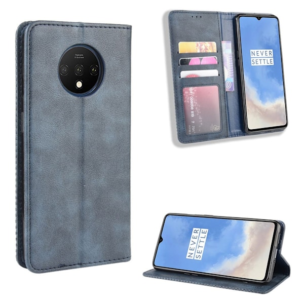 Bofink Vintage OnePlus 7T etui – Blå Blue
