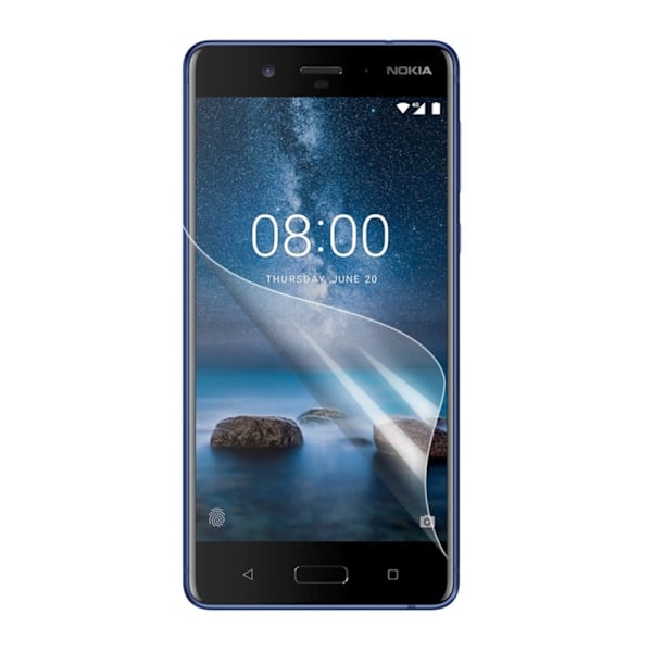 Ultra-klart Nokia 8 skärmskydd Transparent