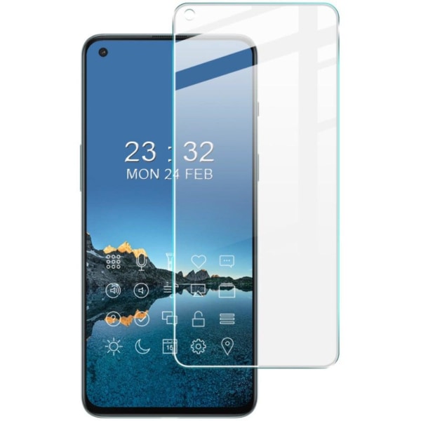 IMAK H Hærdet Glas Skærmbeskytter til OnePlus Nord 2 5G Transparent