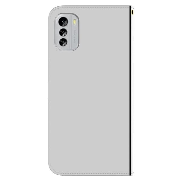Mirror Nokia G60 Flippetui - Sølv Silver grey