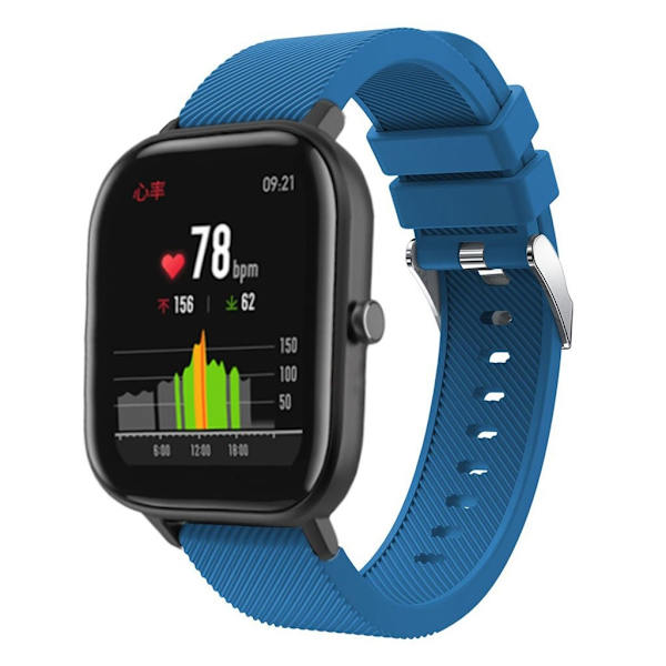Amazfit GTS twill silikone Urrem - Mørkeblå Blue