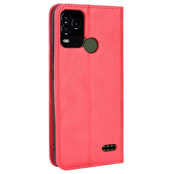 Bofink Vintage BLU G71 Plus lærveske - Rød Red