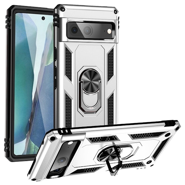 Bofink Combat Google Pixel 7 cover - Sølv/Grå Silver grey