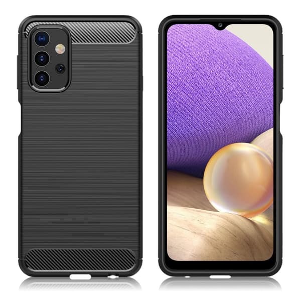 Carbon Flex Samsung Galaxy A32 5G skal - Svart Svart