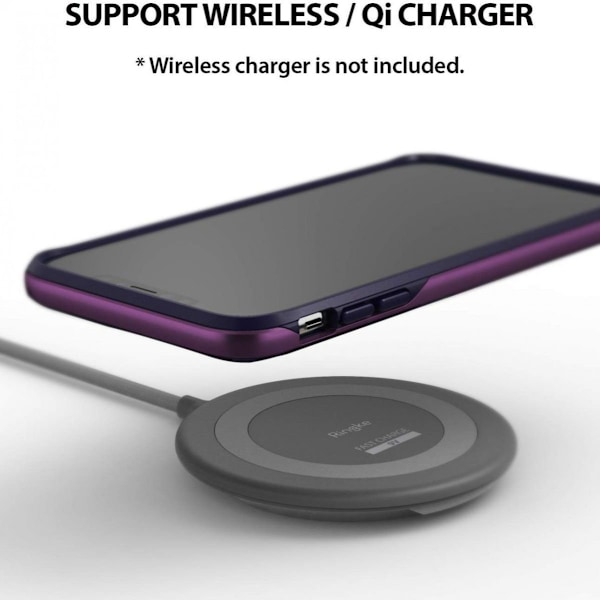 Ringke WAVE för iPhone XR - Metallisk Lila Lila