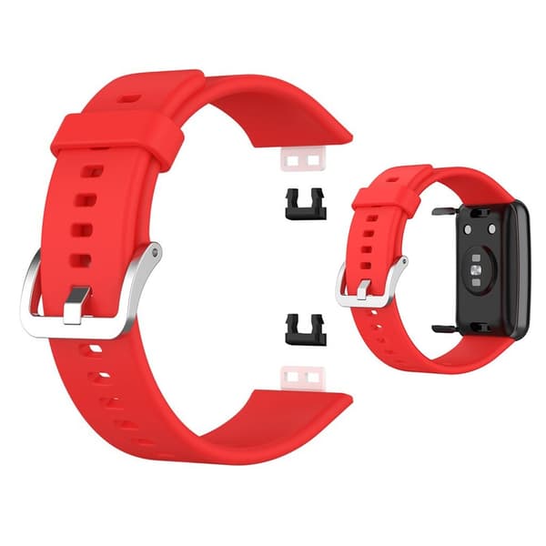 Huawei Watch Fit silikoninen kellonauha - Punainen Red