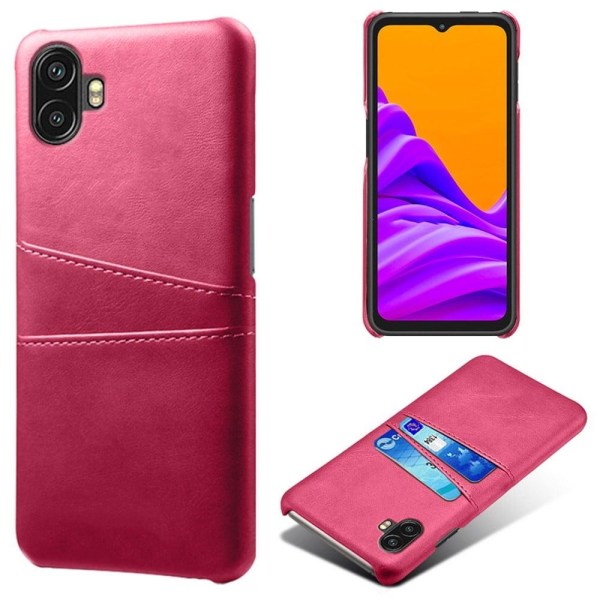 Dual Card Samsung Galaxy Xcover 2 Pro cover - Pink Pink