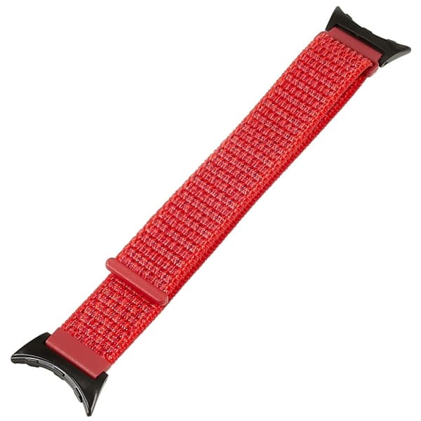 Klockarmband i nylon för Google Pixel Watch - Röd Röd