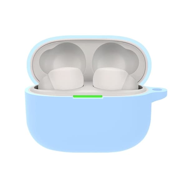 Sony LinkBuds S silikonetui med karabinkrok - Himmelblå Blue