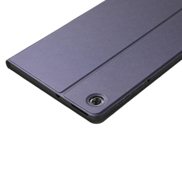 Lenovo Tab M10 FHD Plus Simple Læder Flip Etui - Mørkeblå Blue