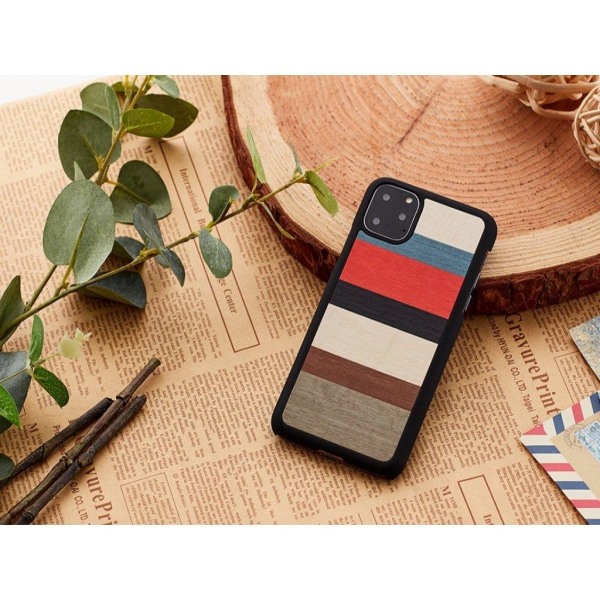 Man&Wood premium etui til iPhone 11 Pro - Koralina Multicolor