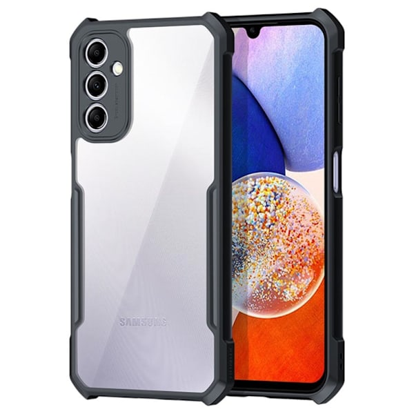 Støtsikkert hybriddeksel for Samsung Galaxy A14 - Svart Black