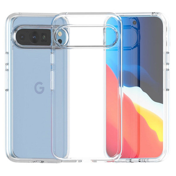 Erittäin ohut läpinäkyvä kotelo Google Pixel 9 Pro Transparent