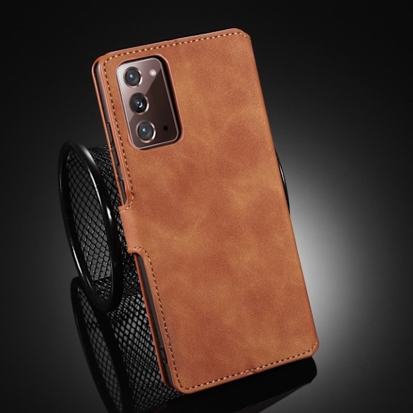 DG.Ming Samsung Galaxy Note 20 Retro Etui - Brun Brown