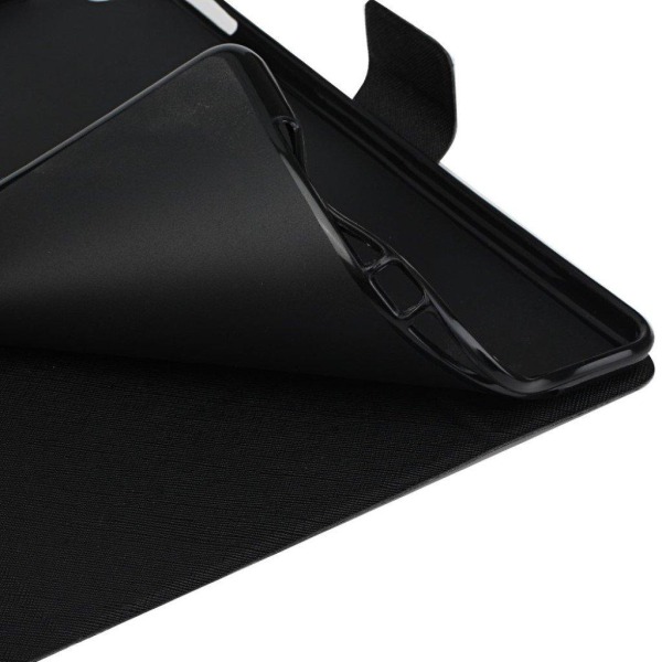 Lenovo Tab M10 simple themed leather case - Black Black