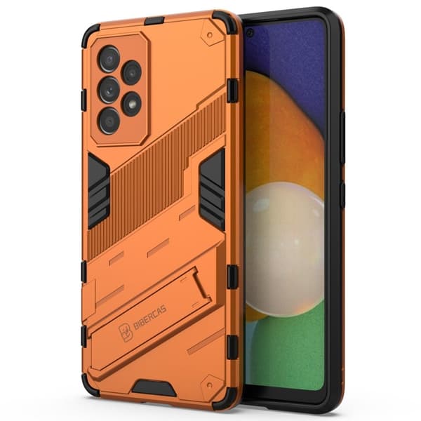 Støtsikkert hybriddeksel for Samsung Galaxy A53 5G - Oransje Orange