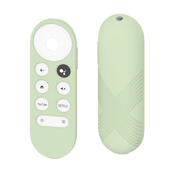 Google Chromecast 2020 TV X-stil silikonöverdrag - Matcha Grön Grön